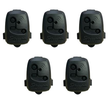 Imagem de Kit 5 controles nice peccinin tx 3c preto