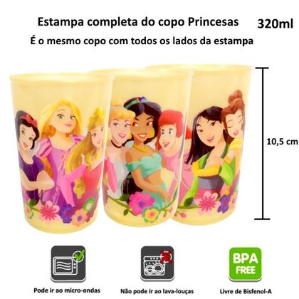 Imagem de Kit 5 Copos para Ovos de Páscoa das Princesas Disney