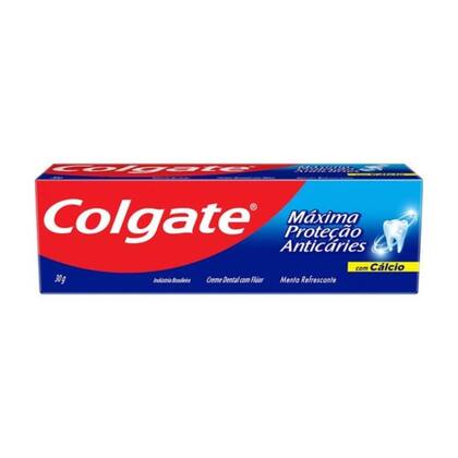 Imagem de Kit 5 Creme Dental Máxima Proteção Anticáries 30g  Colgate