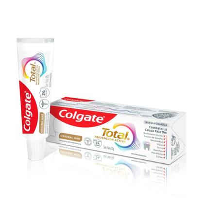 Imagem de Kit 5 Creme Dental Total Original Mint 30g  Colgate