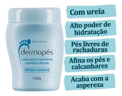 Imagem de Kit 5 Creme Para Tratamento Cosmético dos Pés Rachaduras Fissuras130g