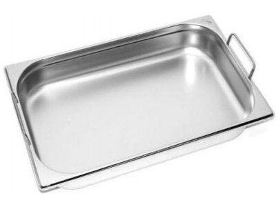 Imagem de Kit 5 cuba com alca inox 1/2 gn 65 para buffet