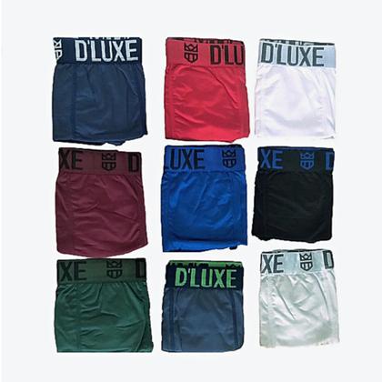 Imagem de Kit 5 Cueca Boxer Box Laycra Masculina Oferta