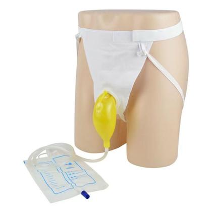 Imagem de Kit 5 Cueca Coletor de Urina Masculino com Bolsa Para Incontinência Urinária