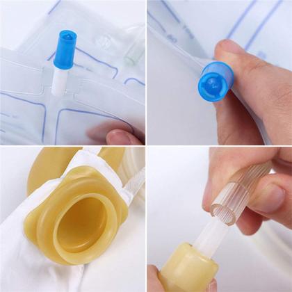 Imagem de Kit 5 Cueca Coletor de Urina Masculino com Bolsa Para Incontinência Urinária