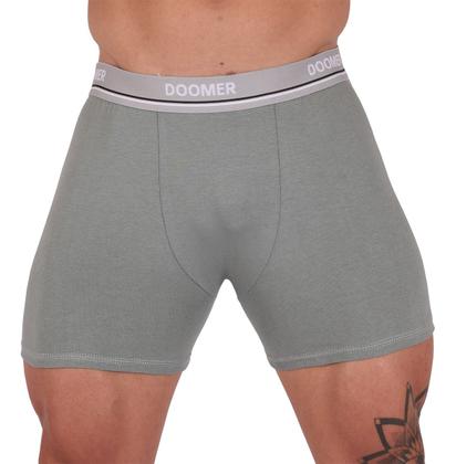 Imagem de Kit 5 Cuecas Box Boxer Plus Size 100% Algodão Doomer