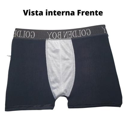 Imagem de Kit 5 Cuecas Boxer Box Microfibra Masculina Adulto 1