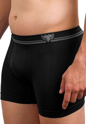 Imagem de Kit 5 Cuecas Boxer Cavalera Sem Costura Poliamida Original