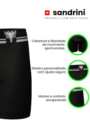 Imagem de Kit 5 Cuecas Boxer Cavalera Sem Costura Poliamida Original