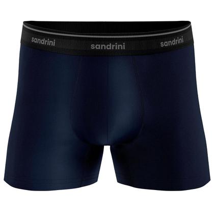 Imagem de Kit 5 Cuecas Boxer Sandrini Algodão Conforto Masculino Adulto