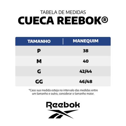 Imagem de Kit 5 Cuecas Reebok Boxer Classic Microfibra Sortido