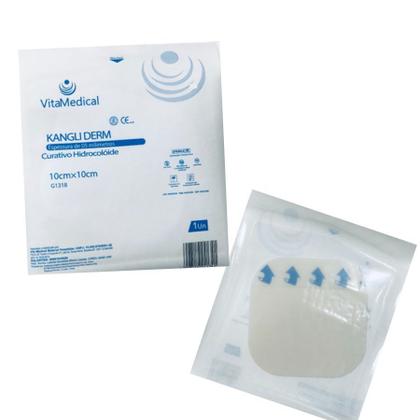 Imagem de Kit 5 Curativo Hidrocoloide 10x10cm - Kangli Derm G1318