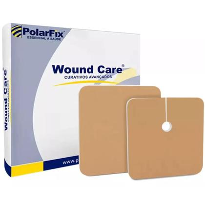 Imagem de Kit 5 Curativo Para Proteção Traqueostomia / Feridas 9x9cm