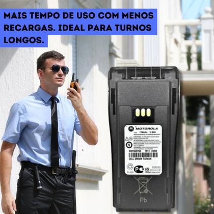 Imagem de Kit 5 de Bateria para Rádio Comunicador Motorola Ep450 Ep450s Dep450 1700mah