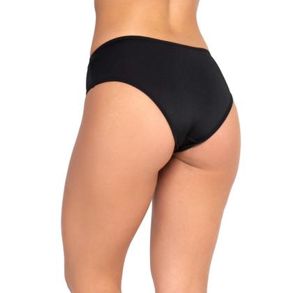 Imagem de Kit 5 De Calcinha Calçola Fristyle Em Microfibra Lisa Feminino Adulto Atacado