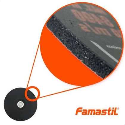 Imagem de Kit 5 Disco Desbaste Serralheiro Acabamento De Ferro E Metal