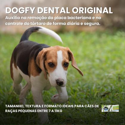 Imagem de Kit 5 Dogfy Dental Cães Pequenos Limpa Dentes Tártaro Medida:5un
