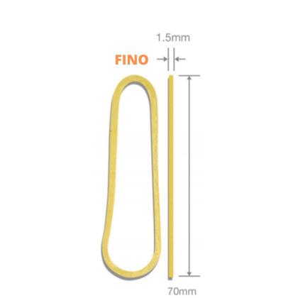 Imagem de Kit 5 Elástico De Dinheiro Liga Liguinha Amarela 1KG cada