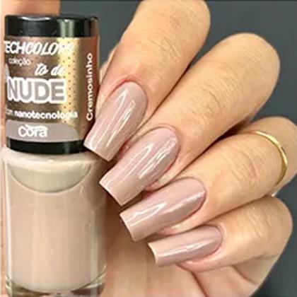 Imagem de Kit 5 Esmaltes Coleção To de Nude Tons Marrons 10ml Cora
