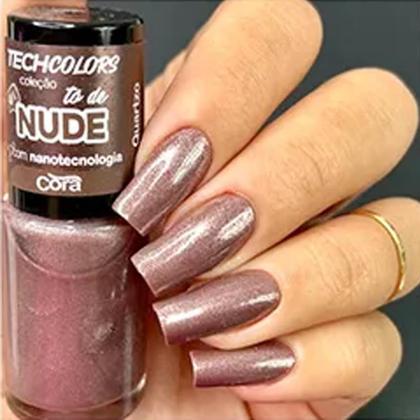 Imagem de Kit 5 Esmaltes Coleção To de Nude Tons Marrons 10ml Cora