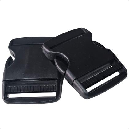 Imagem de Kit 5 Fechos Engate Rápido 50mm P/ Mochilas E Bolsas