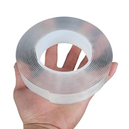 Kit 5 Fita Dupla Face Adesiva Nano Super Extra Forte - STORE SHARK Imagem de Kit 5 Fita Dupla Face Adesiva Nano Super Extra Forte