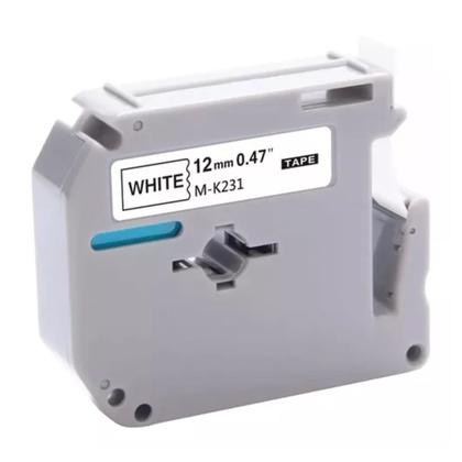 Imagem de Kit 5 Fitas Compatível Etiquetador Brother Pt-70 Pt-80 Pt-90