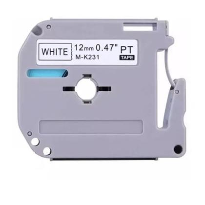 Imagem de Kit 5 Fitas Compatível Etiquetador Brother Pt-70 Pt-80 Pt-90