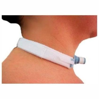 Imagem de Kit 5 Fixadores De Canula Para Traqueostomia Com Fechamento Em tiras autocolantes