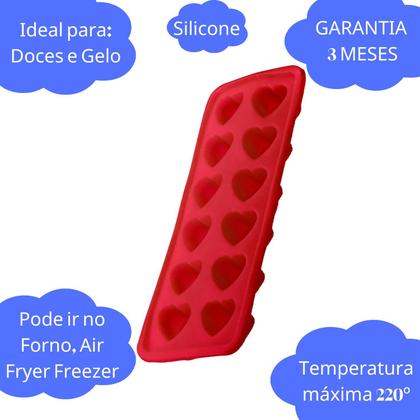 Imagem de Kit 5 Forminhas Antiaderentes de Silicone Fácil de Limpar Não Gruda e Pode Ir no Air Fryer Microondas Freezer e Forno