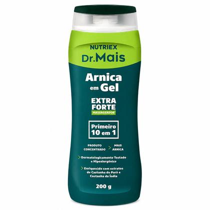 Imagem de Kit 5 Gel Arnica Massagem Refrescante Relaxante Extra Forte Dr. Mais 200ml Nutriex