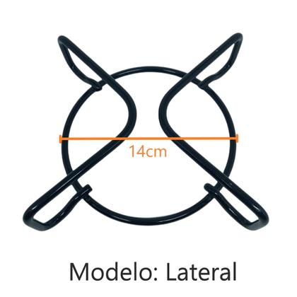 Imagem de Kit 5 Grade Trempe Grelha Atlas Esmaltada Fogão Cooktop 5 Bocas Agile Up Tropical Glass