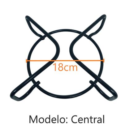 Imagem de Kit 5 Grade Trempe Grelha Atlas Esmaltada Fogão Cooktop 5 Bocas Agile Up Tropical Glass