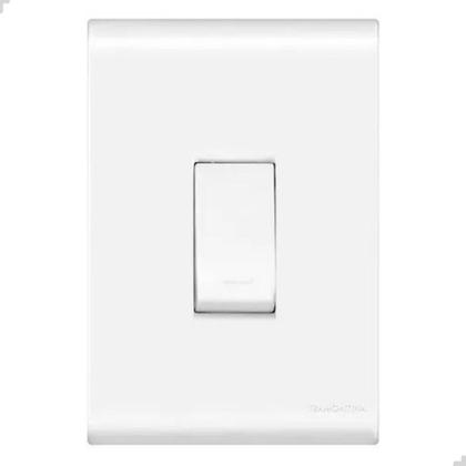 Imagem de Kit 5 Interruptor Simples Paralelo Embutir Liz Tramontina