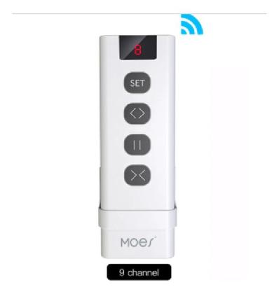 Imagem de Kit 5 Interruptores Cortina Zigbee + 2 Controles