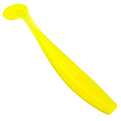 Imagem de Kit 5 Isca Artificial Soft Shad 6cm ou 9cm Silicone Macia Para Pesca de Tucunaré Robalo Traíra