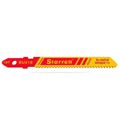 Imagem de Kit 5 Lâminas para Serra Tico-Tico Multi 50mm 18 Dentes - Starret