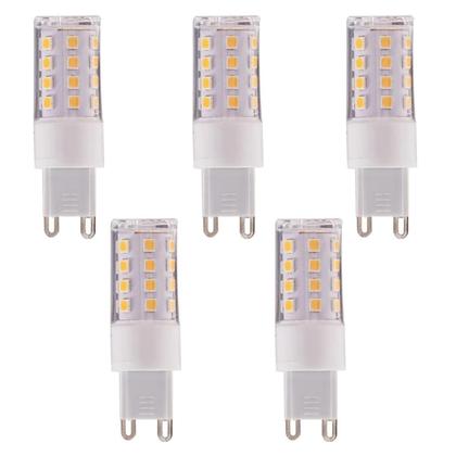 Imagem de Kit 5 Lâmpadas Filamento De Led G9 3000K Branco Quente