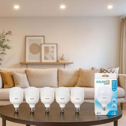 Imagem de Kit 5 lâmpadas Led 30W E27 bivolt