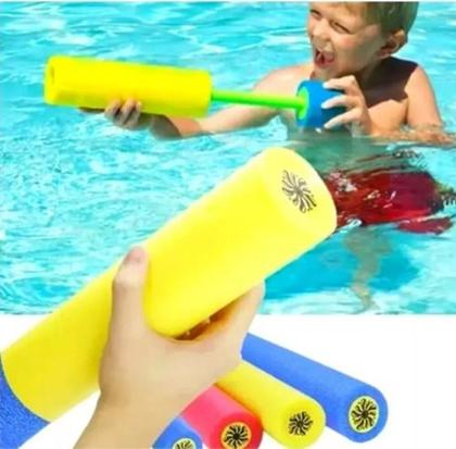 Imagem de Kit 5 Lança Atira Água Flutuante 40cm Piscina Praia Esguicho