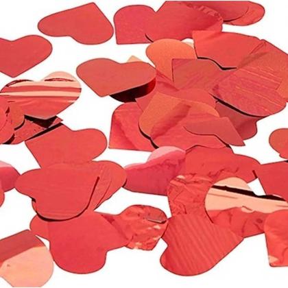 Imagem de Kit 5 Lança Confete Chuva De Coração 30cm