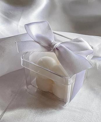 Imagem de Kit 5 Lembrancinhas Vela Aromatica Mini Bubble Na Caixinha