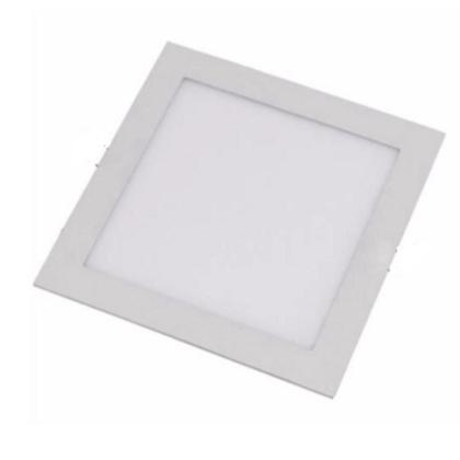 Imagem de Kit 5 Luminárias Painel led Quadrado Branco Frio Embutir 25W 29,8x29,8 GAL