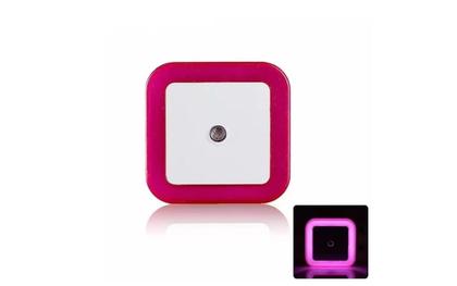 Imagem de Kit 5 LuzNoturna Abajour Led Vermlho Sensor Acende Autmático