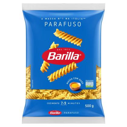 Imagem de Kit 5 Macarrão com Ovos Parafuso N1 Barilla Pacote 500g