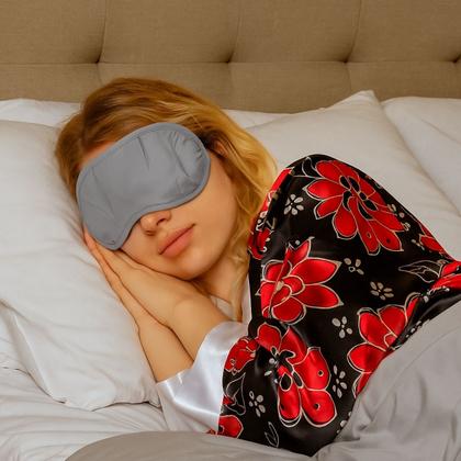 Imagem de Kit 5 Máscaras Tapa Olhos Dormir com Elástico Confortável