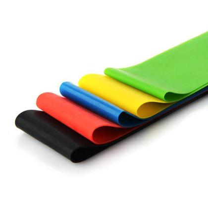 Imagem de Kit 5 Mini Band Elastico Academia Fit Treino Funcional Exercício