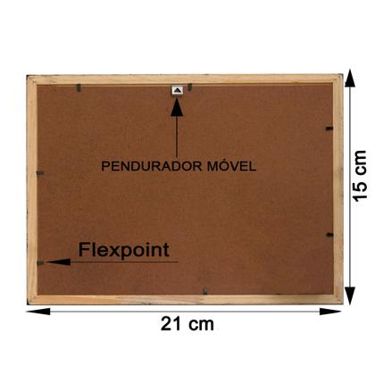 Imagem de Kit 5 Molduras Brancas 15x21 Com Fundo Em Eucatex Para Decoração e Arte Artesanal