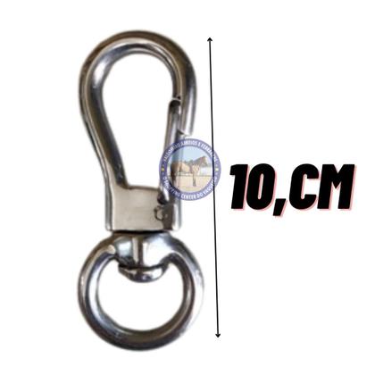 Imagem de Kit 5 Mosquetão Aço Inox Profissional Engate Rápido suporta