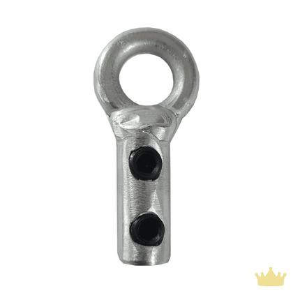 Imagem de Kit 5 mts Cabo Aço+ Mosquetões+ Bolinha+ Terminais Academia